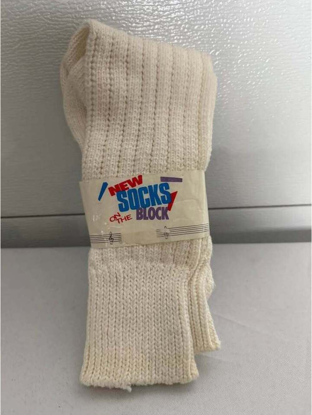 Vintage 1980s New Socks on the Block Slouch Socks